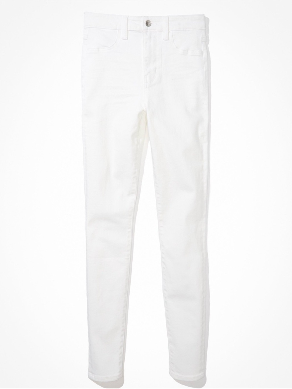 NWT! American Eagle Outfitters Super Hi Rise White Women’s Jeggings Size 8 Short